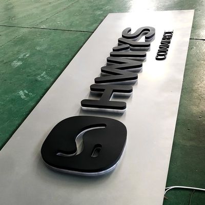 LED Modules Illuminate Stainless Steel Custom Lettering And Logos For Your Business