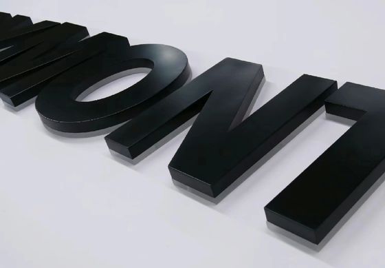 Hospitals Snow Outdoor Customized LED Channel Signage 3D LED Letter Advertising Sign