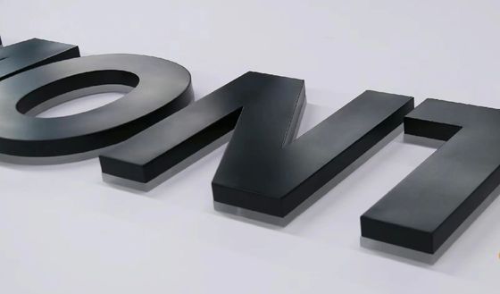 Hospitals Snow Outdoor Customized LED Channel Signage 3D LED Letter Advertising Sign