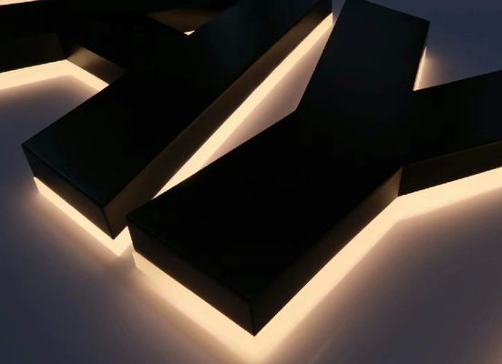 Hospitals Snow Outdoor Customized LED Channel Signage 3D LED Letter Advertising Sign