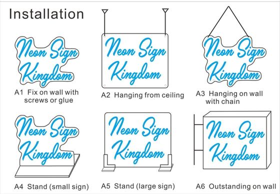 LED Strips Light Source Custom Logo Neon Light for Wedding Sign and Snow Business