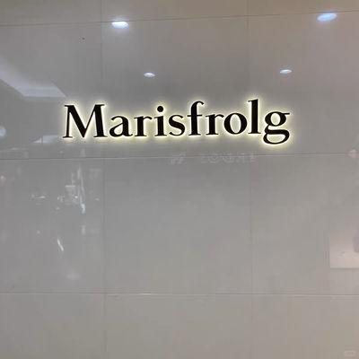 Customized Led Letter Signage 3D Metal Stainless Steel Store Front Sign Business Logo Channel Letter